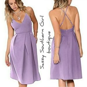 🆕⭐Lavender purple spaghetti strap dress⭐
